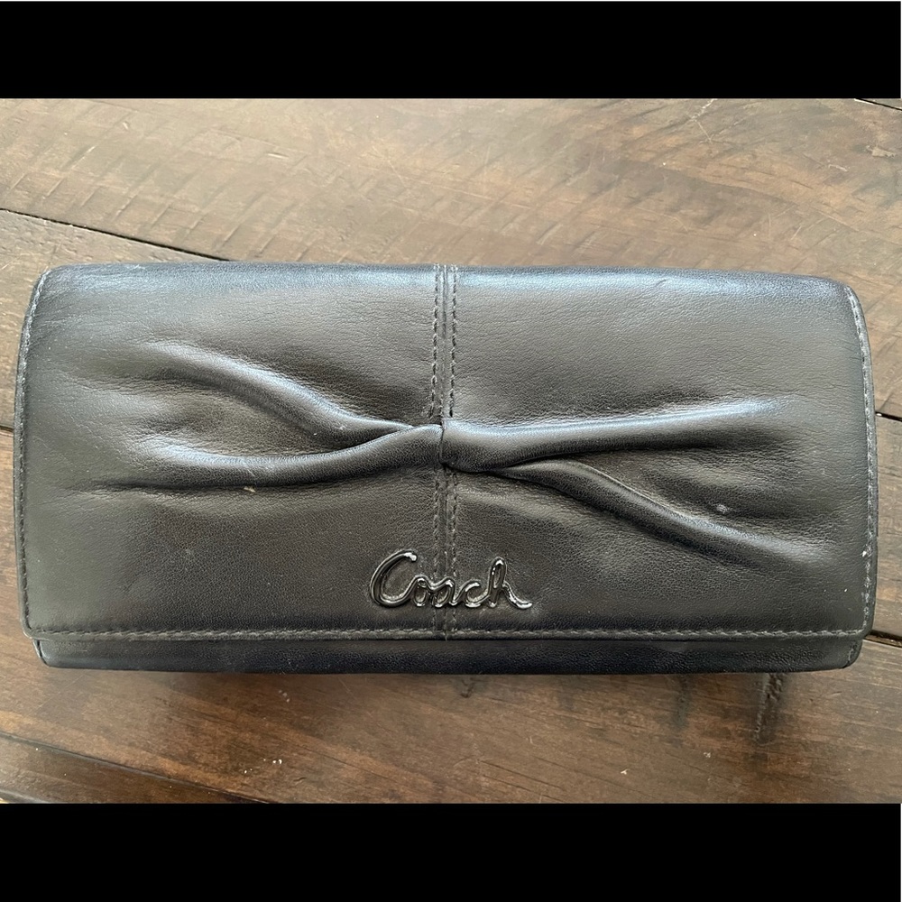 Coach full snap wallet